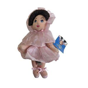 Vintage Wizard Of Oz Lullaby Munchkin Pink Fairy Plush Soft Toy 90s  Warner Bros
